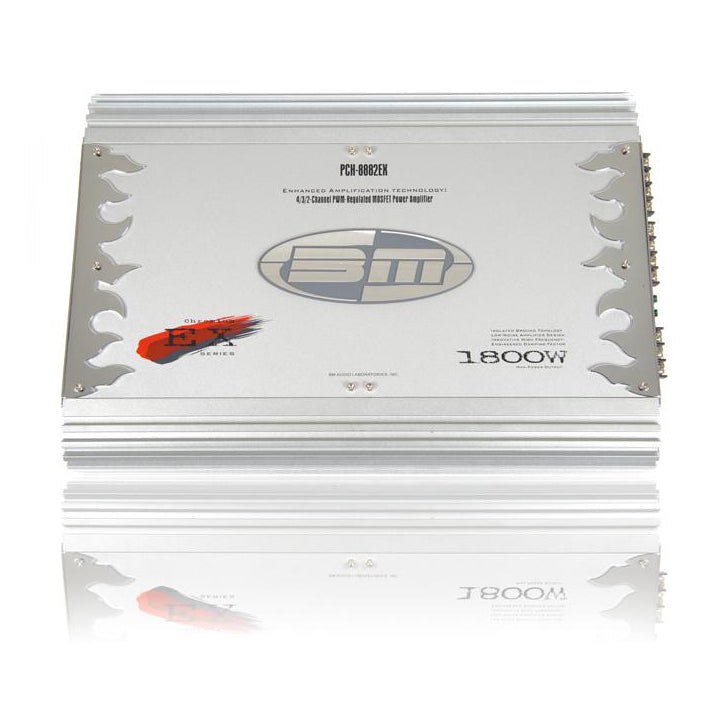 Boschmann 1800 Watt 4/3/2 Channel Power MOSFET Amplifier (PCH8882EX)