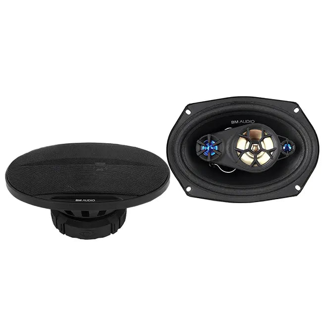 Boschmann 6x9" 500 Watt 4-Way Car Stereo Speakers Pair (WJ1-S99V4)