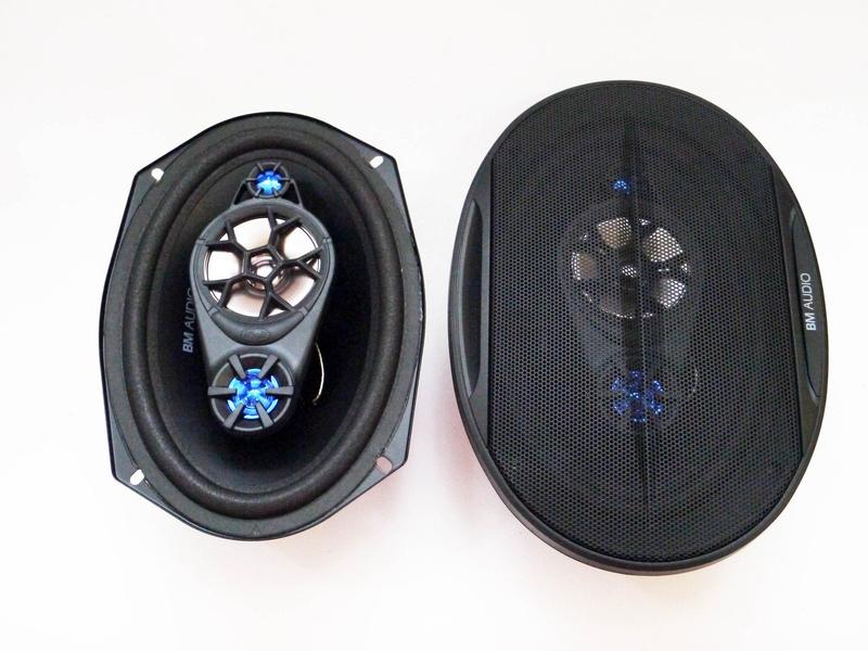 Boschmann 6x9" 500 Watt 4-Way Car Stereo Speakers Pair (WJ1-S99V4)