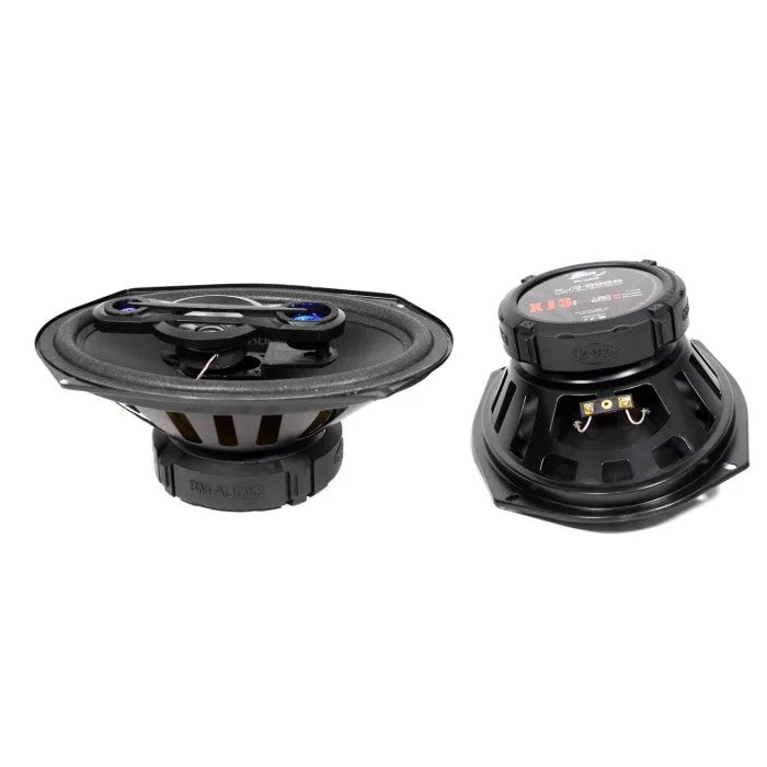 Boschmann 6x9" 500 Watt 4-Way Car Audio Speakers Pair (XJ3-996B)