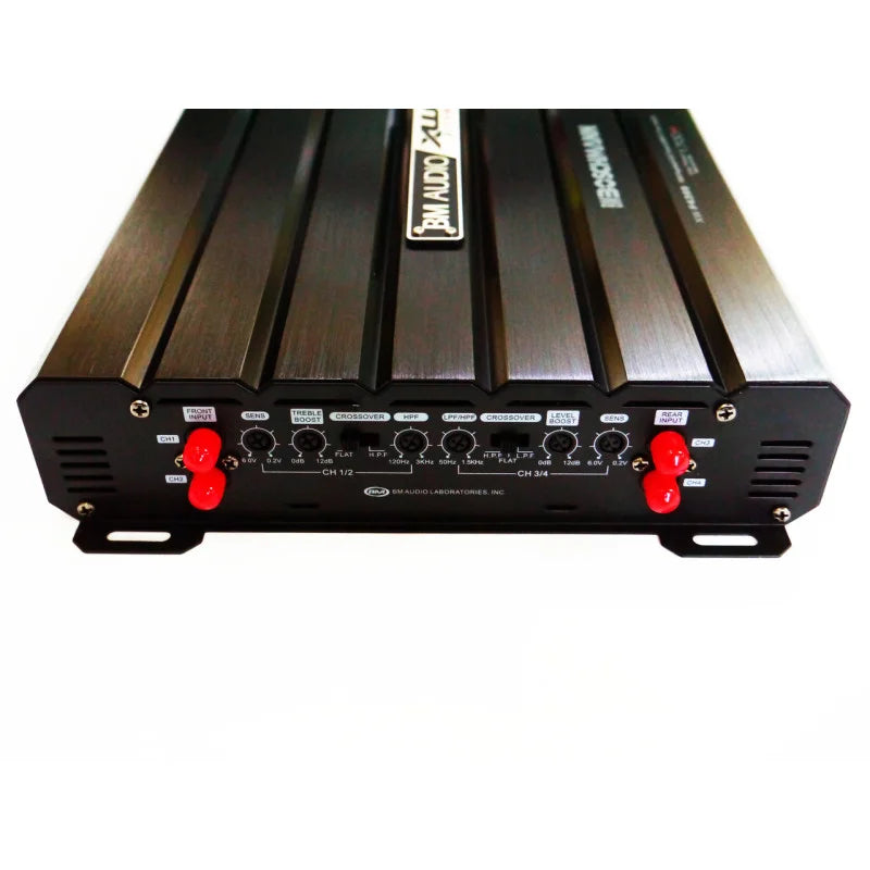 Boschmann 1200 Watt Amplifier 4/3/2 Channel RF MOSFET XWF4399 Premium Series Car Amp (XW-F4399)
