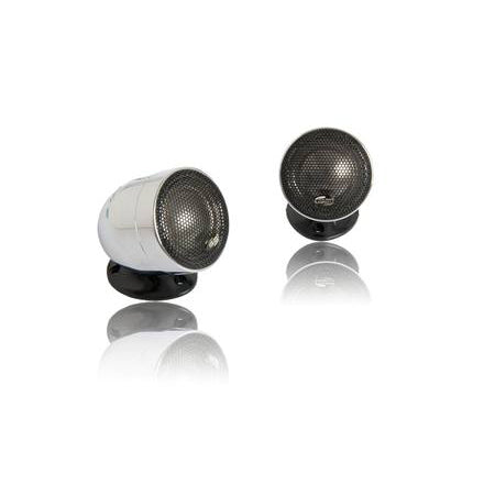 Boschmann 1" 200 Watt Chrome Tweeters Pair (ALT7)