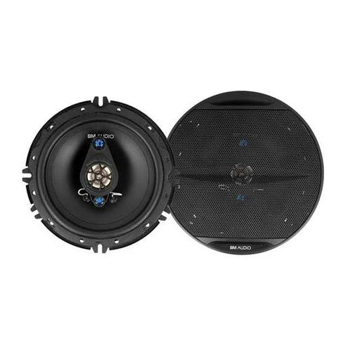 Boschmann 6.5" 330 Watt 4-Way Car Audio Speakers Pair (WJ1-S66V4)